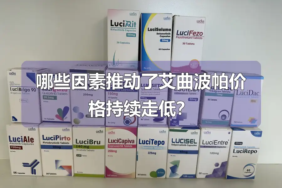 哪些因素推动了艾曲波帕价格持续走低?